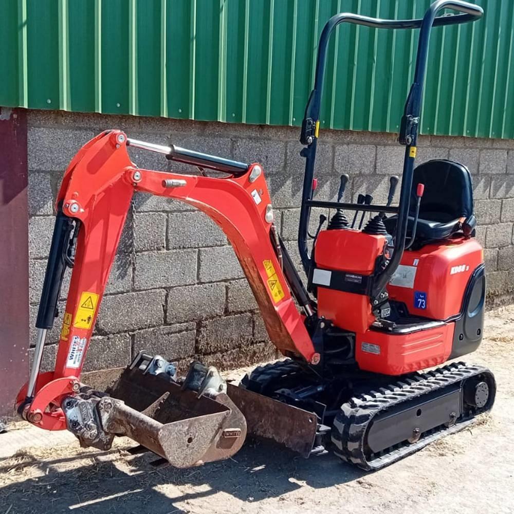 Kubota K 008-3 Miniescavadeiras