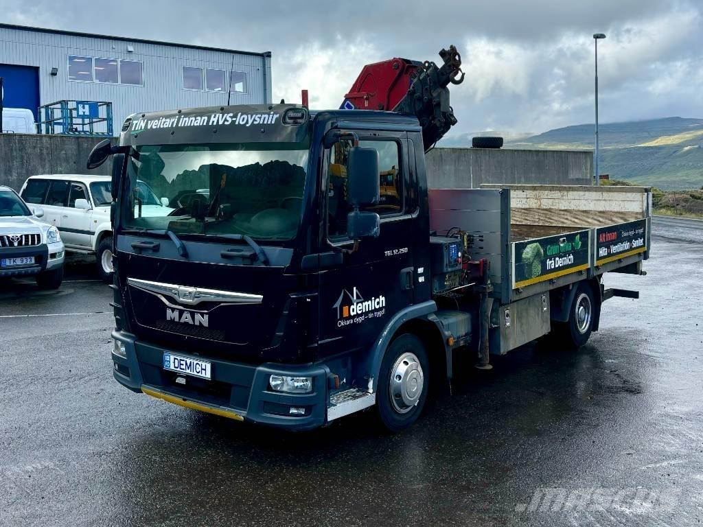 MAN TGL 12.250 Camiões grua