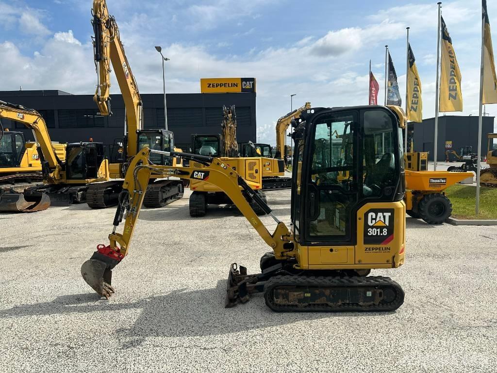 CAT 301.8 Miniescavadeiras