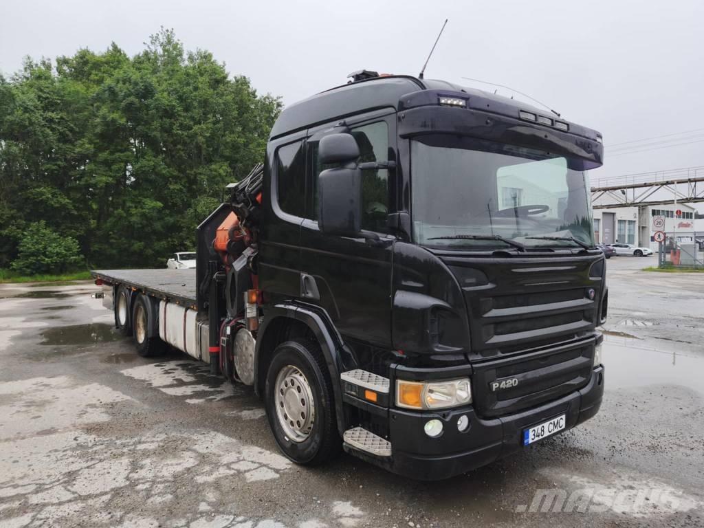 Scania P 420 Camiões grua