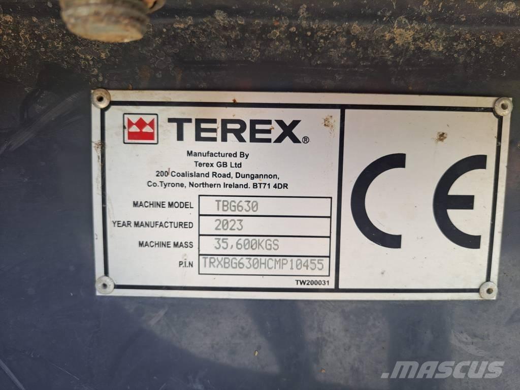 Terex Ecotec TBG 630 Trituradoras de lixo