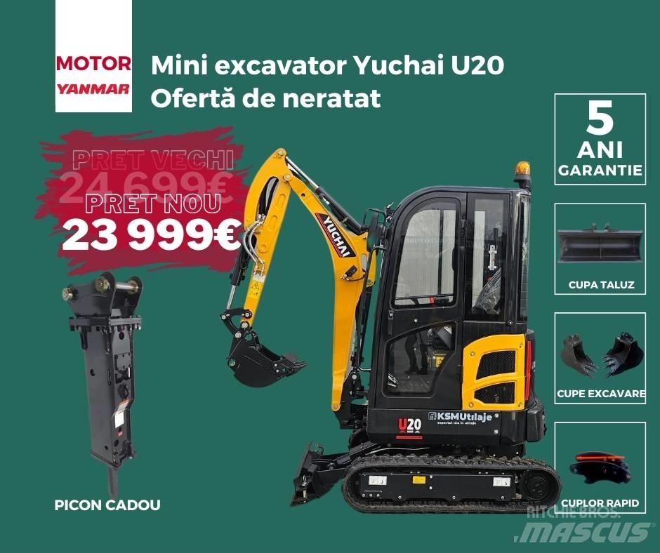 Yuchai U20 Miniescavadeiras