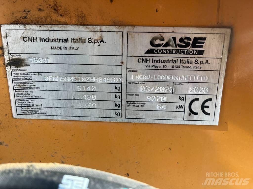 CASE 580 ST Retroescavadeiras