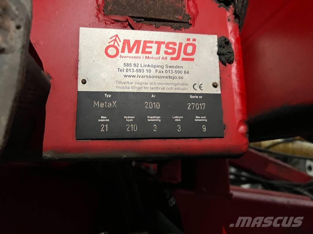 Metsjö MetaX Reboques Agrícolas basculantes