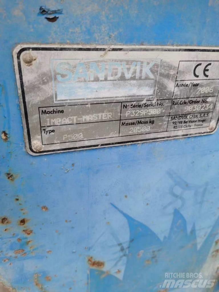 Sandvik P500 Britadeiras