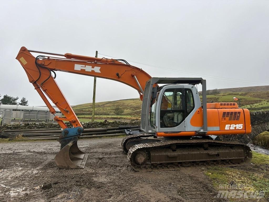 Fiat-Kobelco E215 Escavadeiras de esteiras