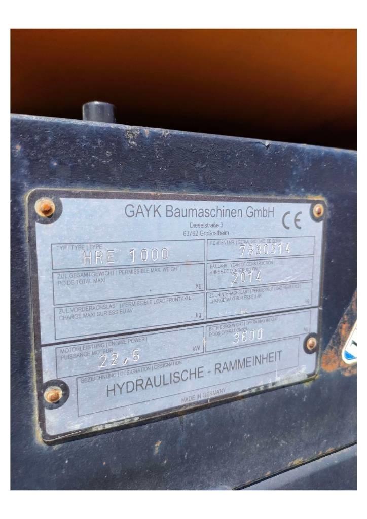  GAYK HRE1000 Sondas de Extracção
