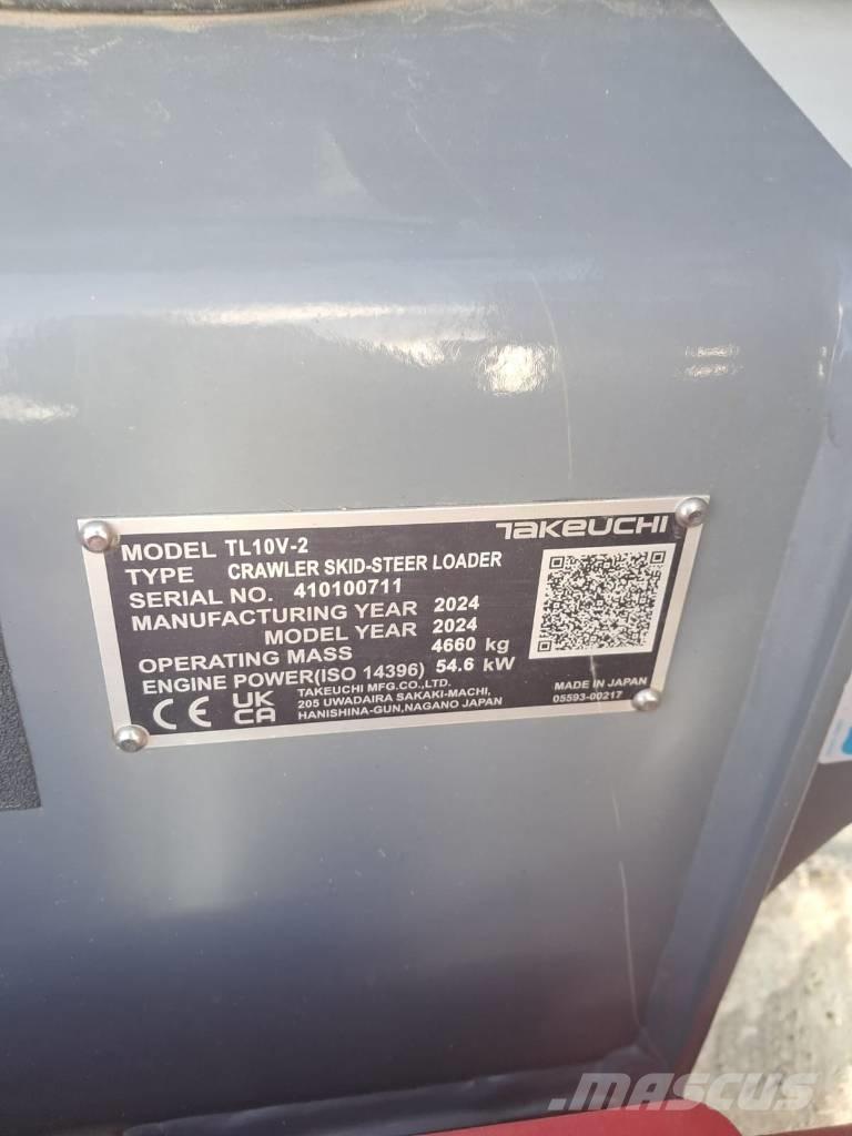 Takeuchi TL10 V2 Carregadoras de lagartas
