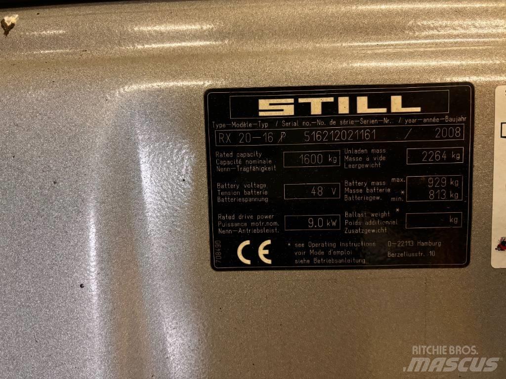 Still RX 20-16 Empilhadores eléctricos