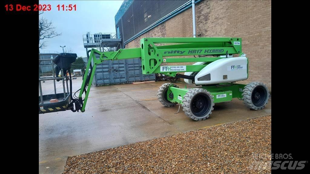 Niftylift HR 17 Elevadores braços articulados