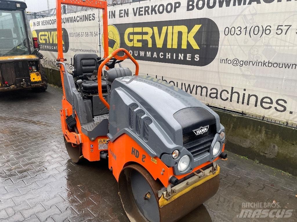 Hamm HD 8 VV Cilindros Compactadores tandem