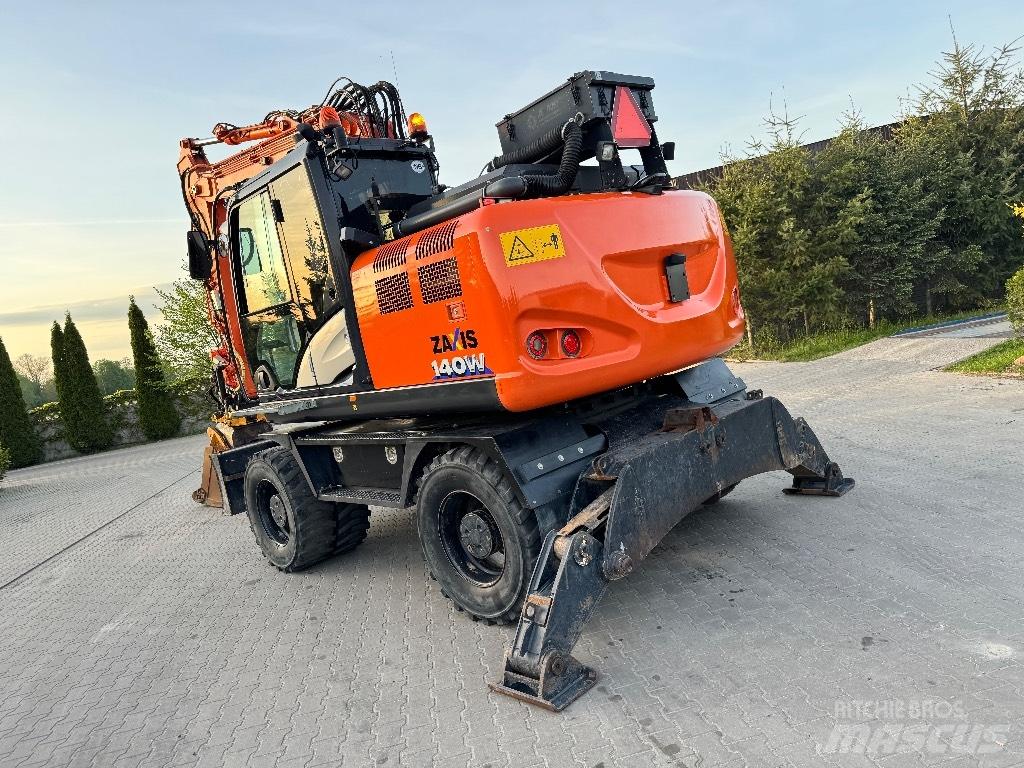 Hitachi ZX 140 W-6 Escavadoras de rodas