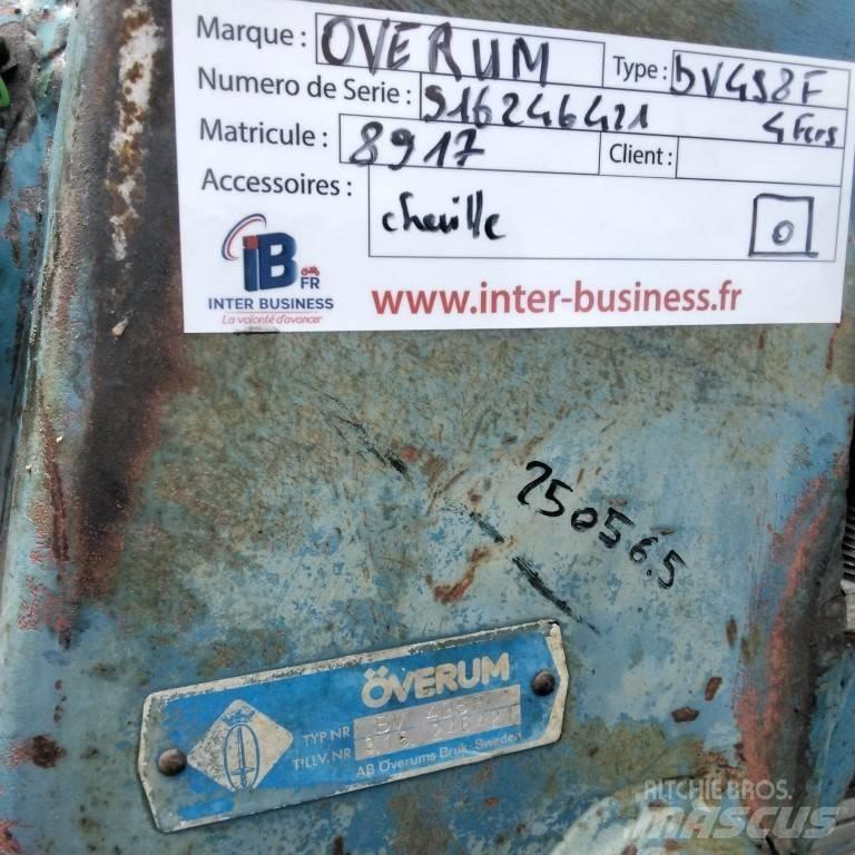 Överum BV498F Charruas reversíveis