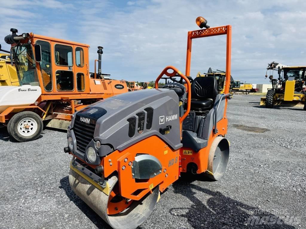 Hamm HD 8 VV Cilindros Compactadores tandem
