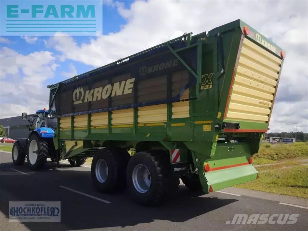 Krone tx 460 Carrinhos de grão