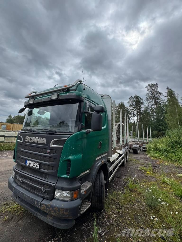 Scania R 500 Caminhões de transporte de troncos