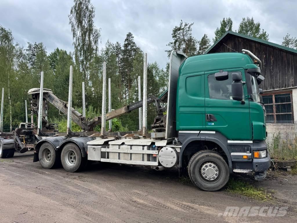 Scania R 500 Caminhões de transporte de troncos