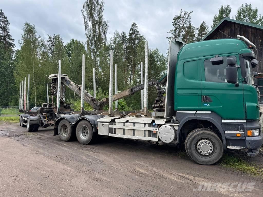 Scania R 500 Caminhões de transporte de troncos
