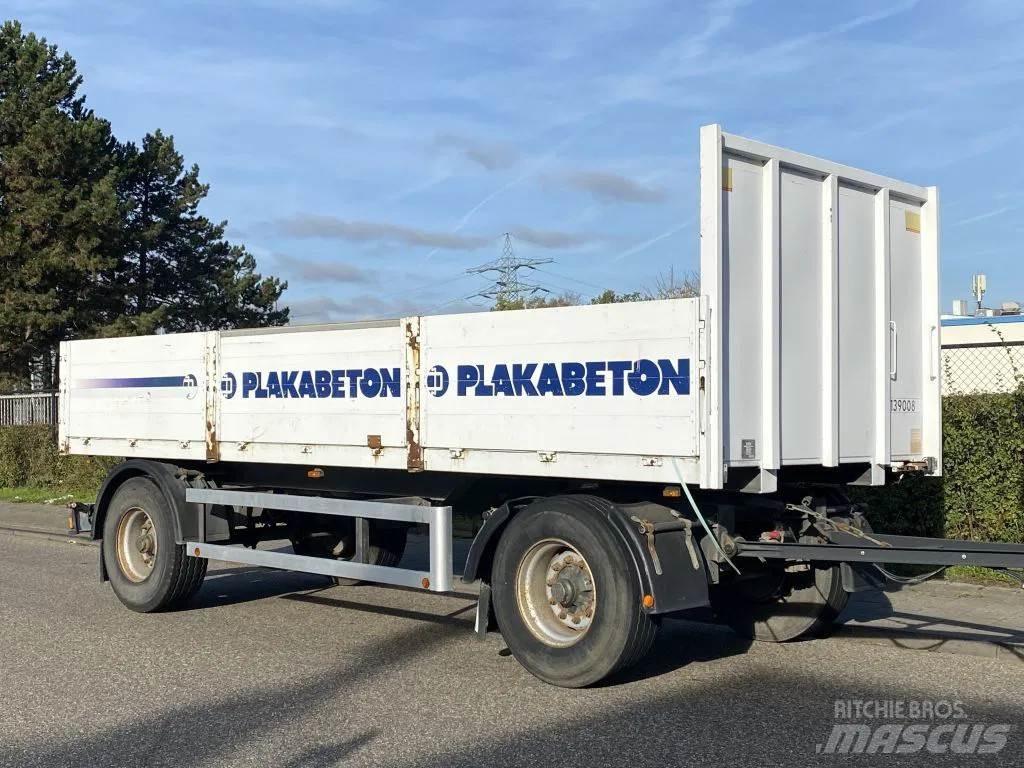 ATM AKF20/3 + 2 AXLE Reboques estrado/caixa aberta