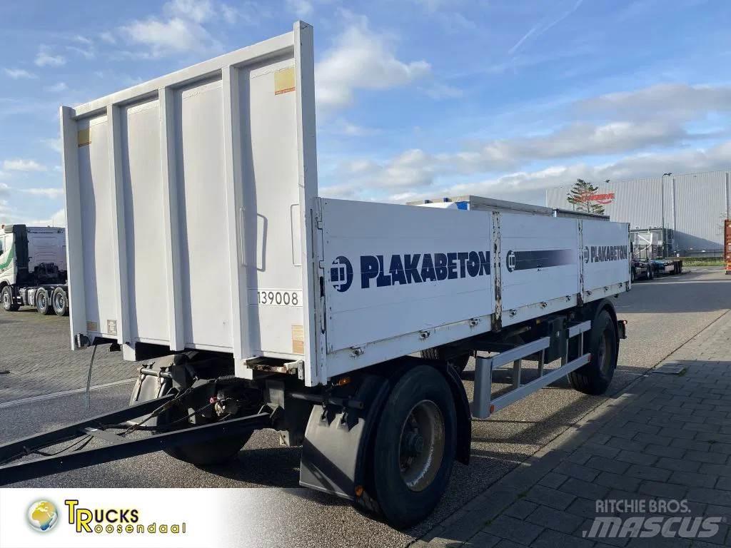 ATM AKF20/3 + 2 AXLE Reboques estrado/caixa aberta