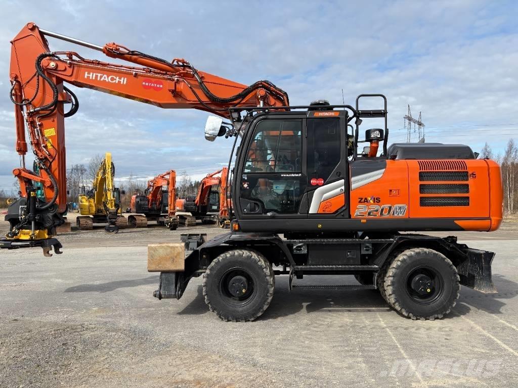 Hitachi ZX220W-7 2P Escavadoras de rodas