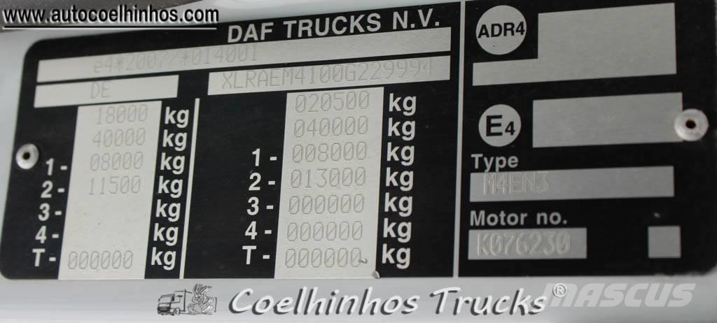 DAF CF 340 Camiões de chassis e cabine