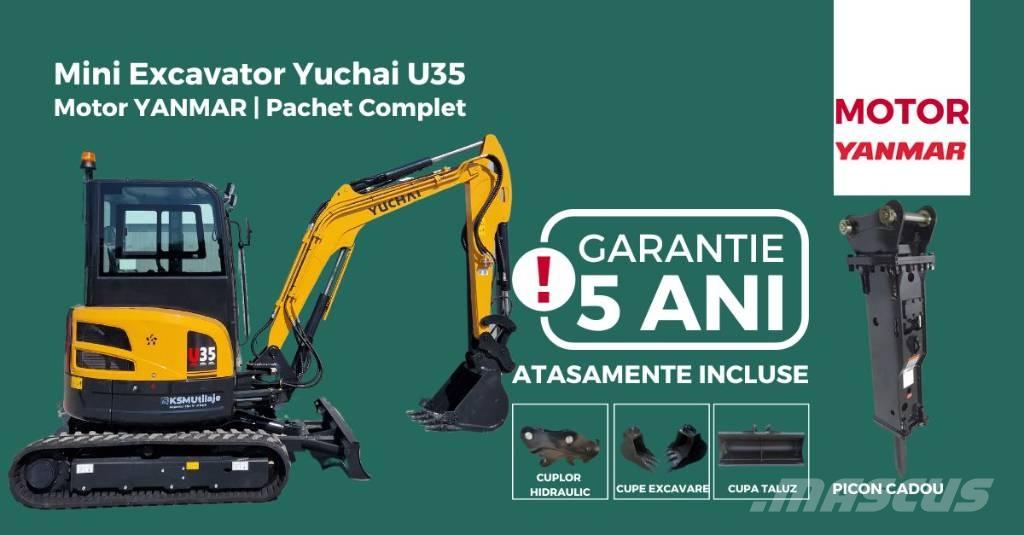 Yuchai U35 STAGE 5 Miniescavadeiras