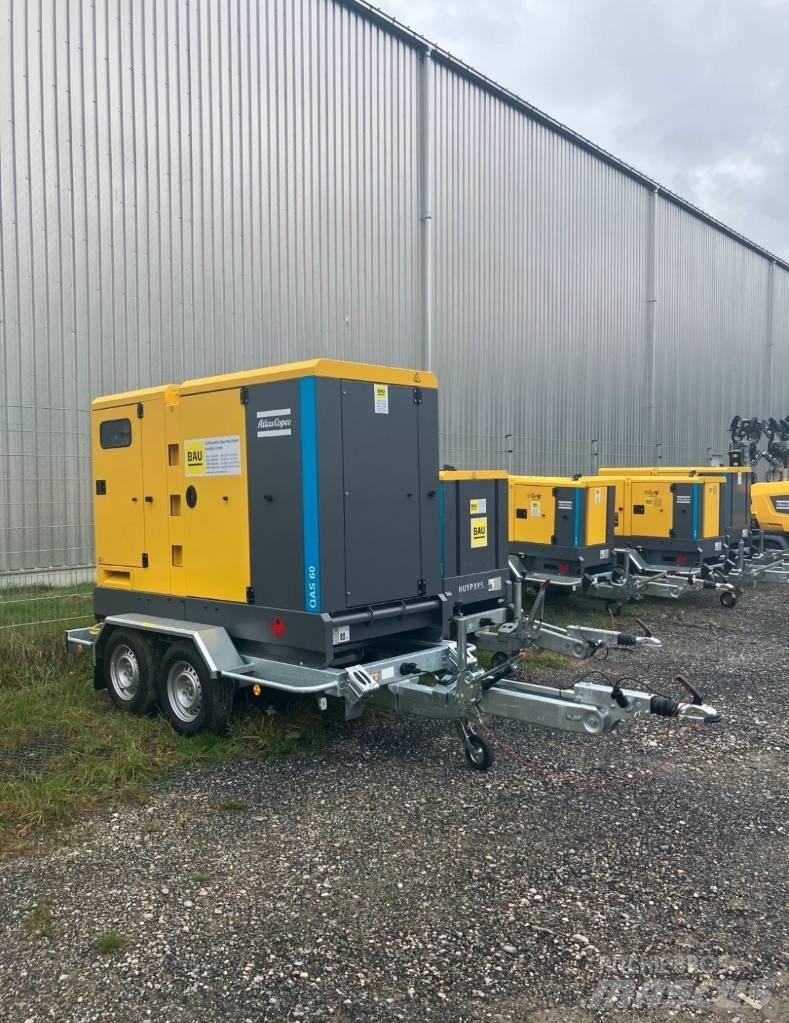 Atlas Copco QAS 60 Geradores Diesel