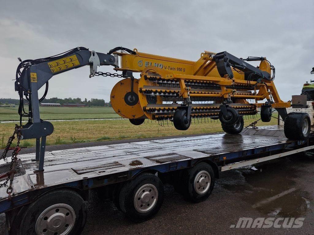 Elho V-Twin 950 S Gadanheiras-fileiras