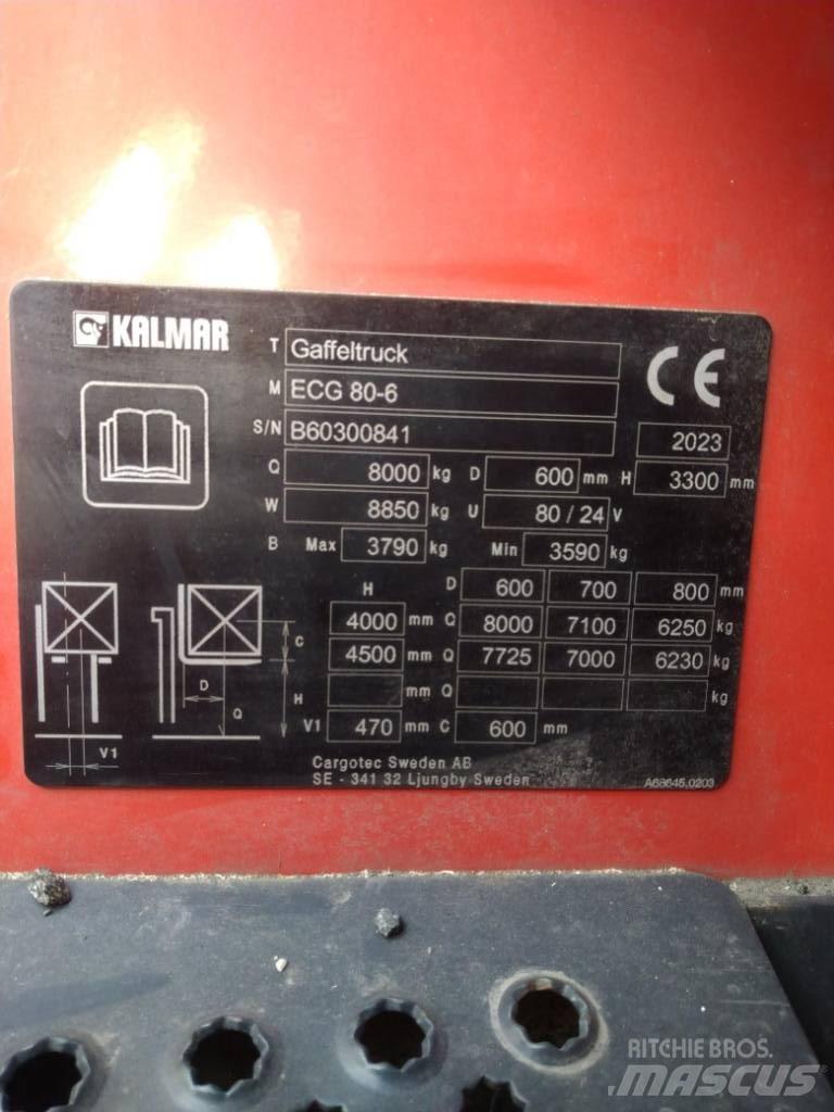 Kalmar ECG80-6 Empilhadores eléctricos