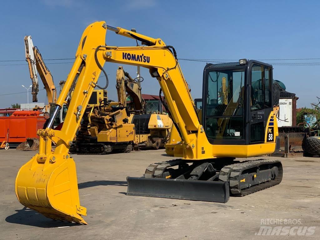 Komatsu PC58-8 Miniescavadeiras