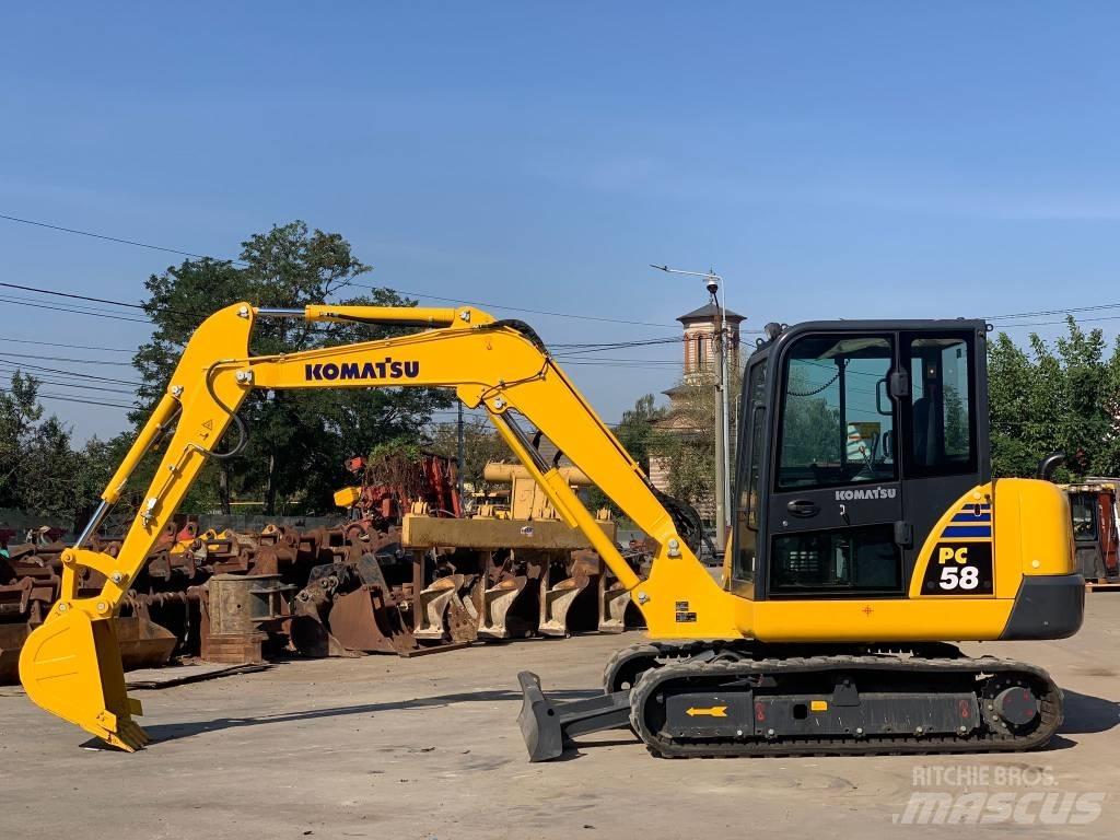 Komatsu PC58-8 Miniescavadeiras