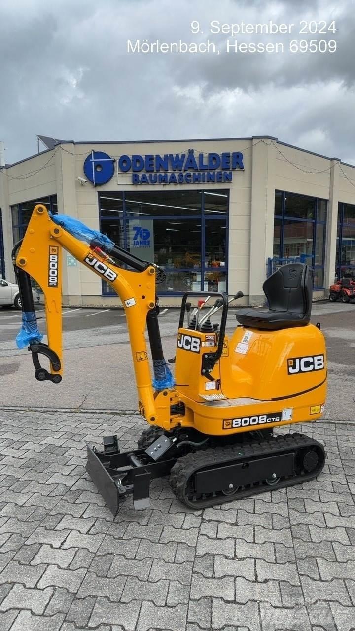 JCB 8008CTS Miniescavadeiras