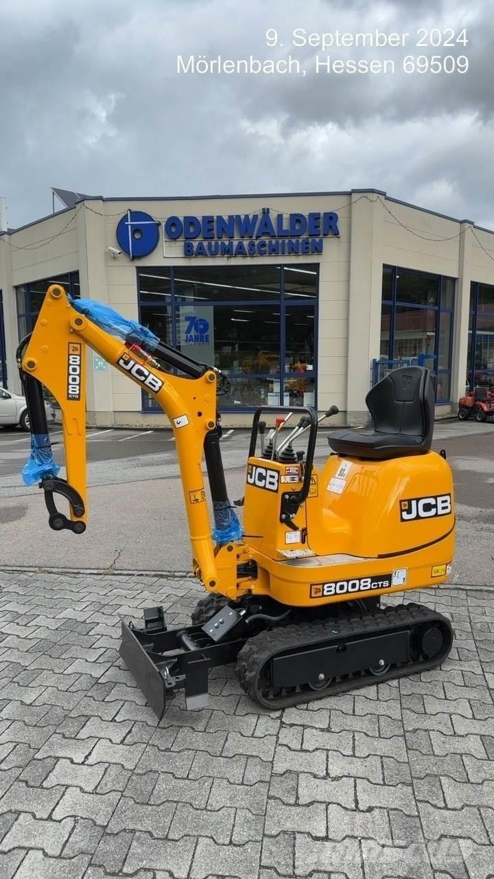JCB 8008CTS Miniescavadeiras