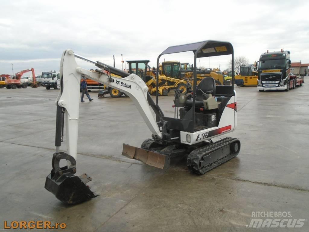 Bobcat E 16 Miniescavadeiras