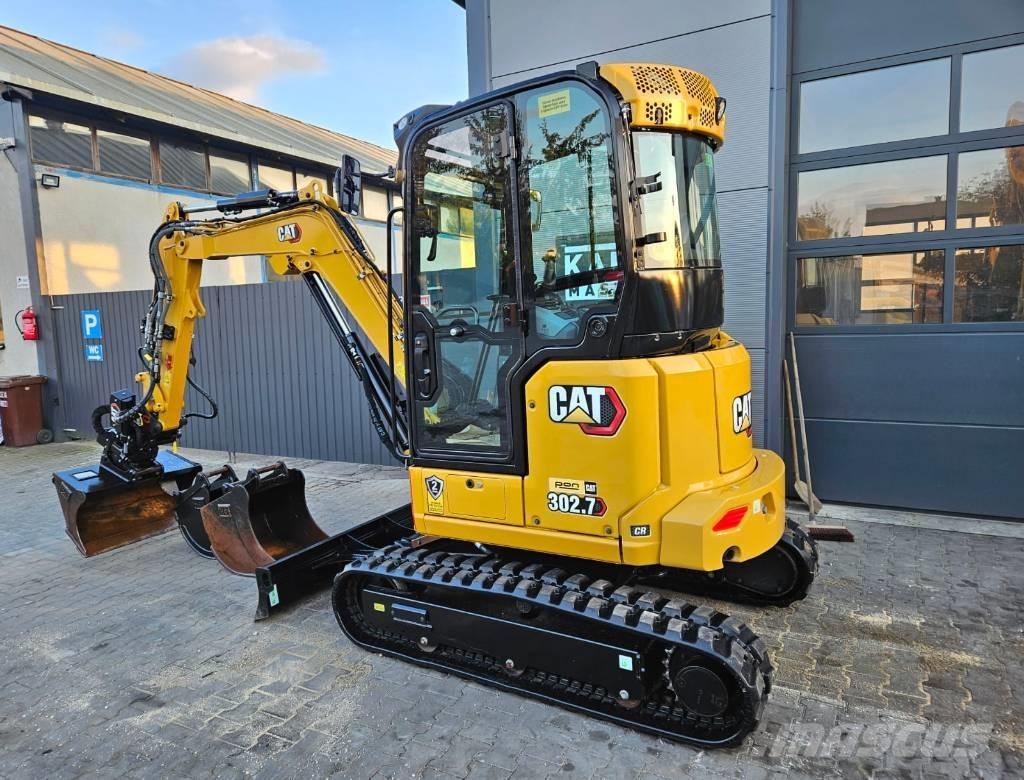 CAT 302.7 CR Miniescavadeiras