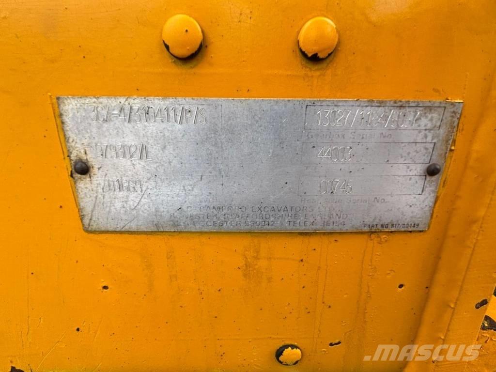 JCB 3 CX Retroescavadeiras