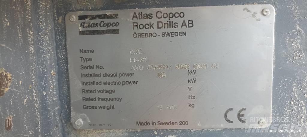Atlas Copco F6 Perfuradoras de superfície