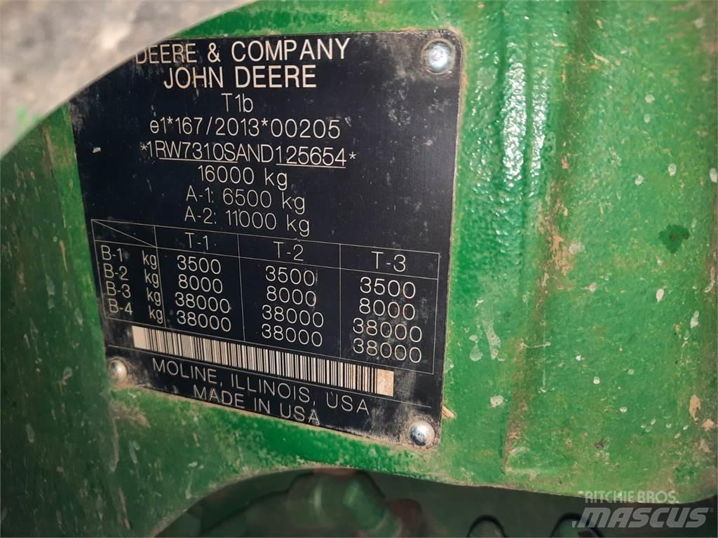 John Deere 7r310 Tratores Agrícolas usados