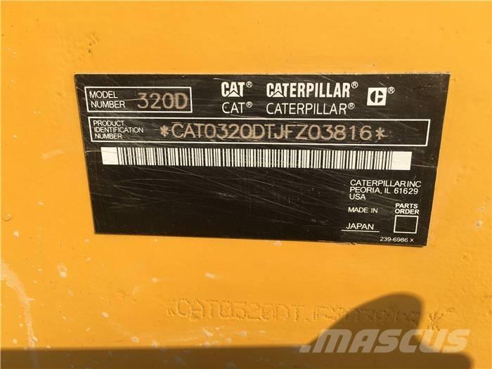 CAT 320 D L Escavadeiras de esteiras