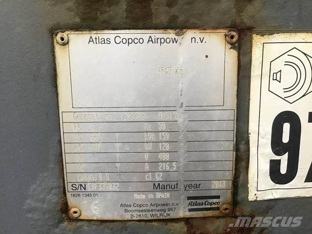 Atlas Copco QAS 150 Outros Geradores