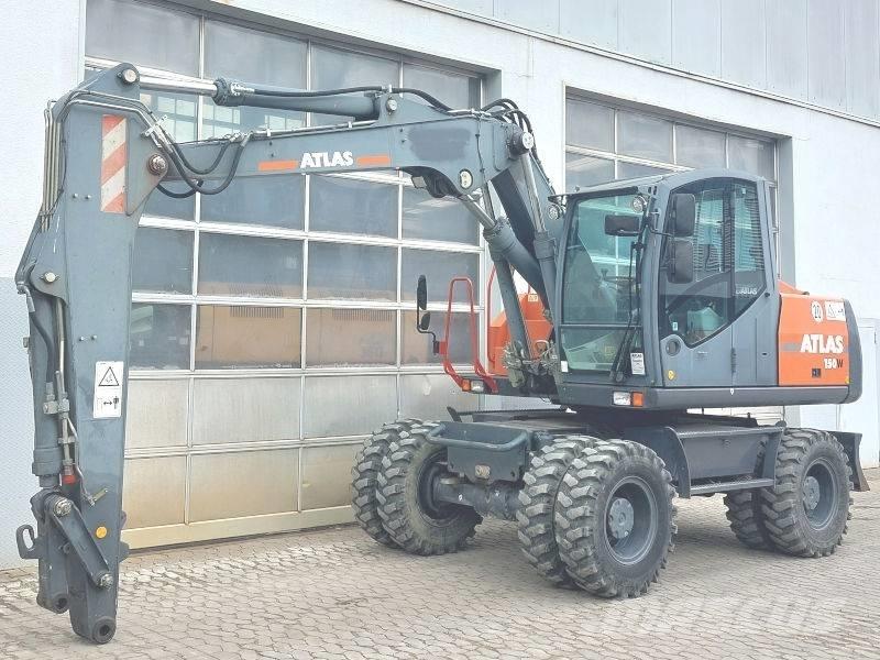 Atlas 150 W Escavadoras de rodas