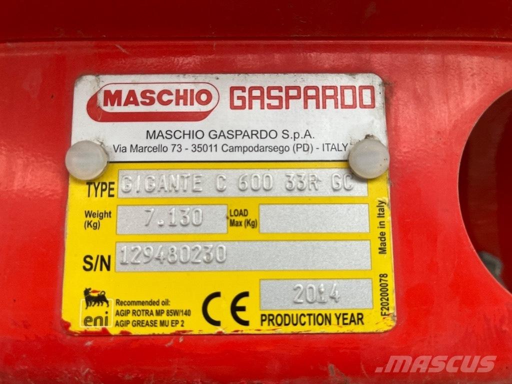 Gaspardo Gigante 600 Perfuradoras combinadas