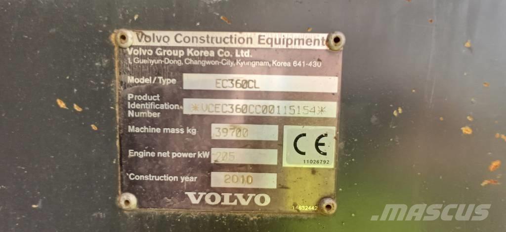 Volvo EC 360 C L Escavadeiras de esteiras