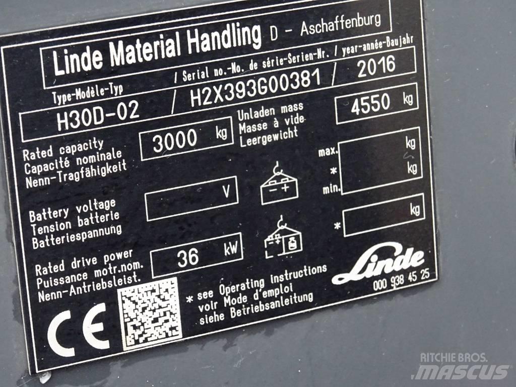Linde H30D-02 Empilhadores Diesel