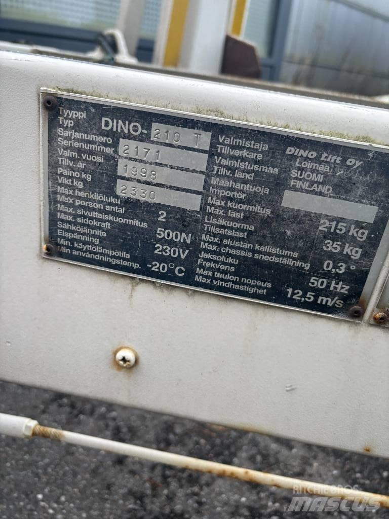 Dinolift 210 T Plataformas aéreas montadas em atrelados