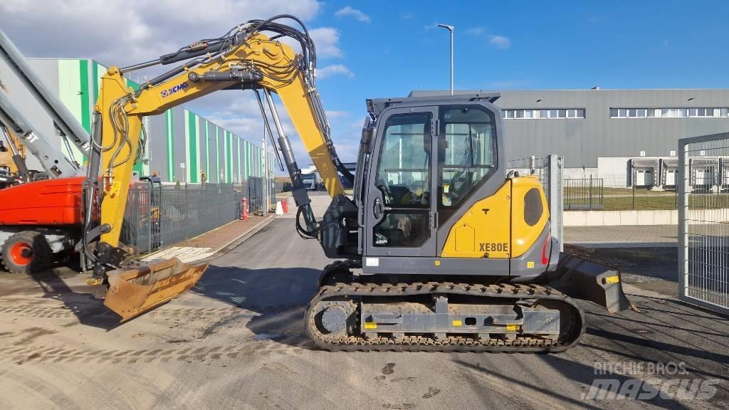 XCMG XE 80 E Escavadoras Midi 7t - 12t
