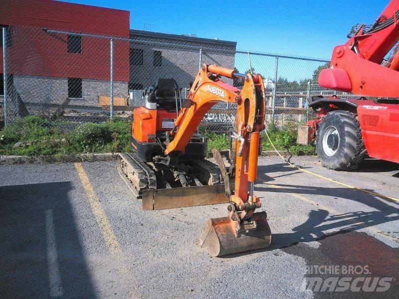 Kubota U 17 Miniescavadeiras