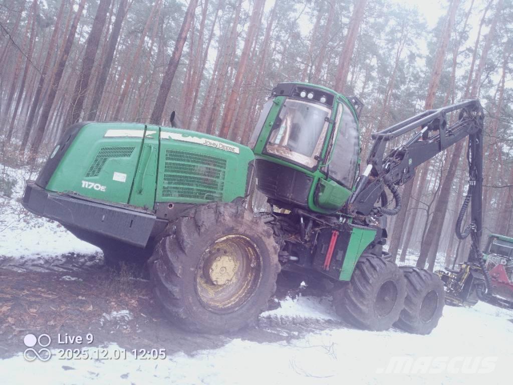 John Deere 1170 E Processadores florestais