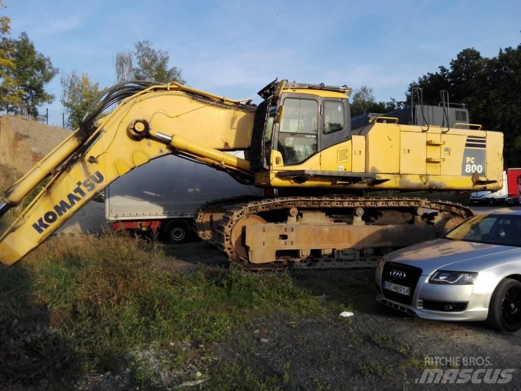 Komatsu PC800-8 Escavadeiras de esteiras
